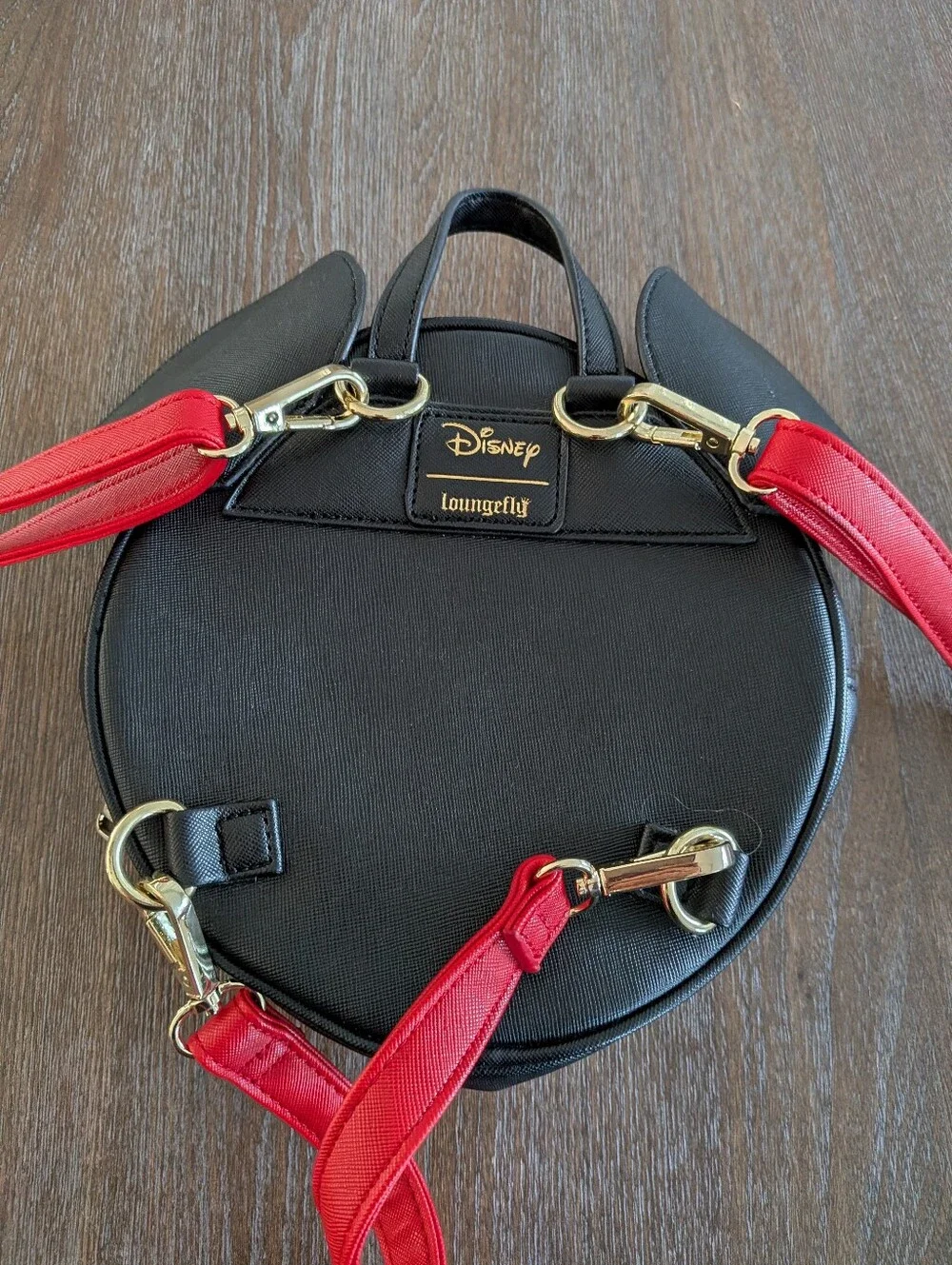 Loungefly Disney Mickey Mouse Ear Pin Collector Backpack Box Lunch